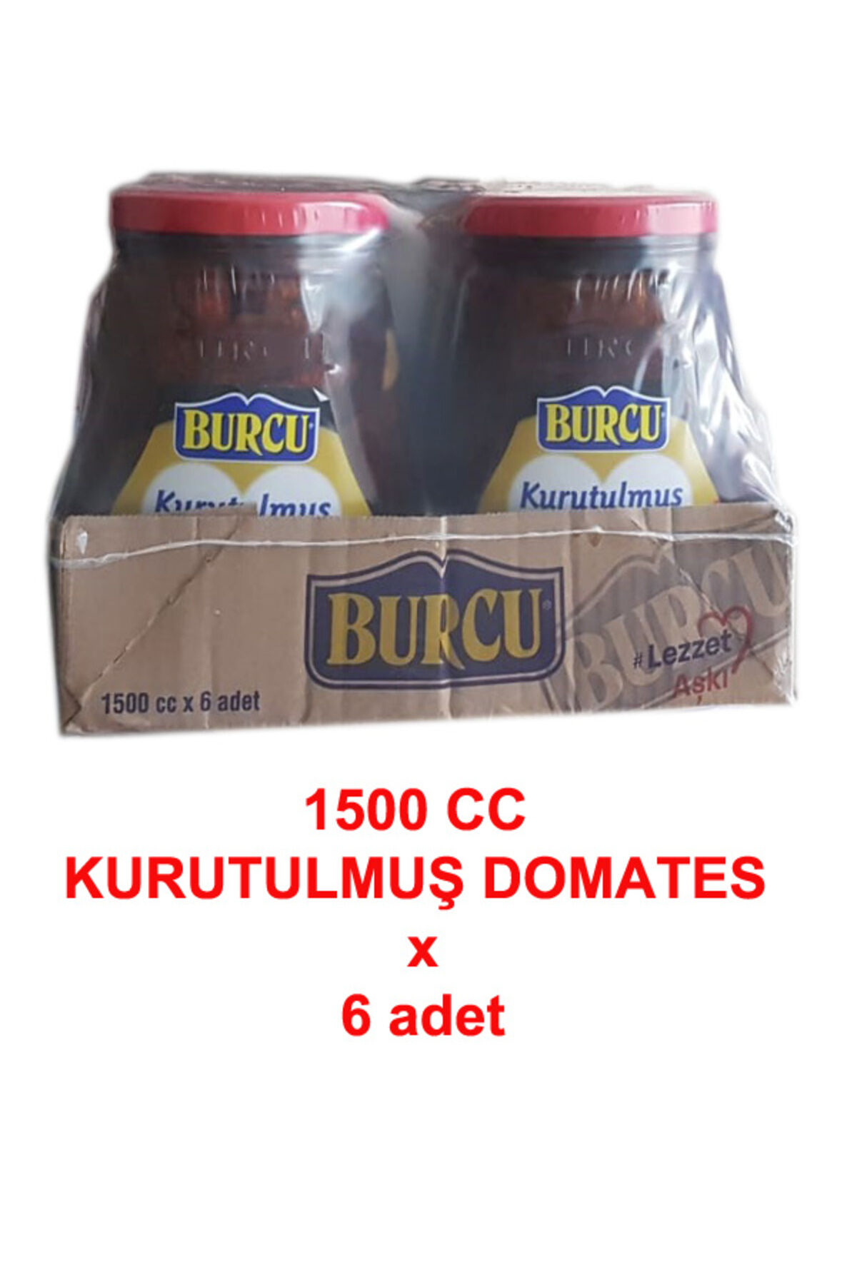 1400 gram burcu kurutulmuş domates KOLİ
