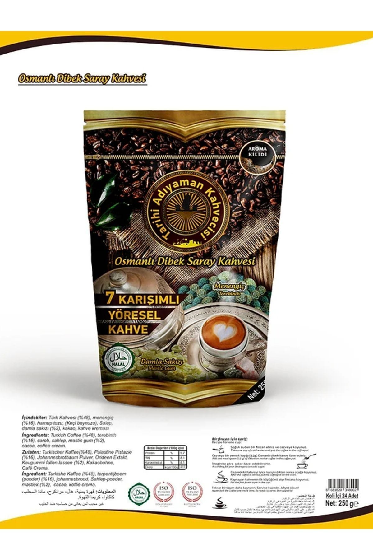 200 gram Dibek Saray Kahvesi