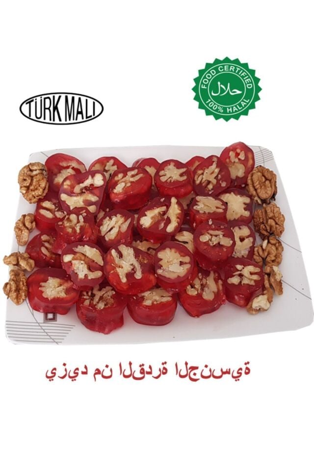 400 gram özel üretim narlı iri cevizli sucuk