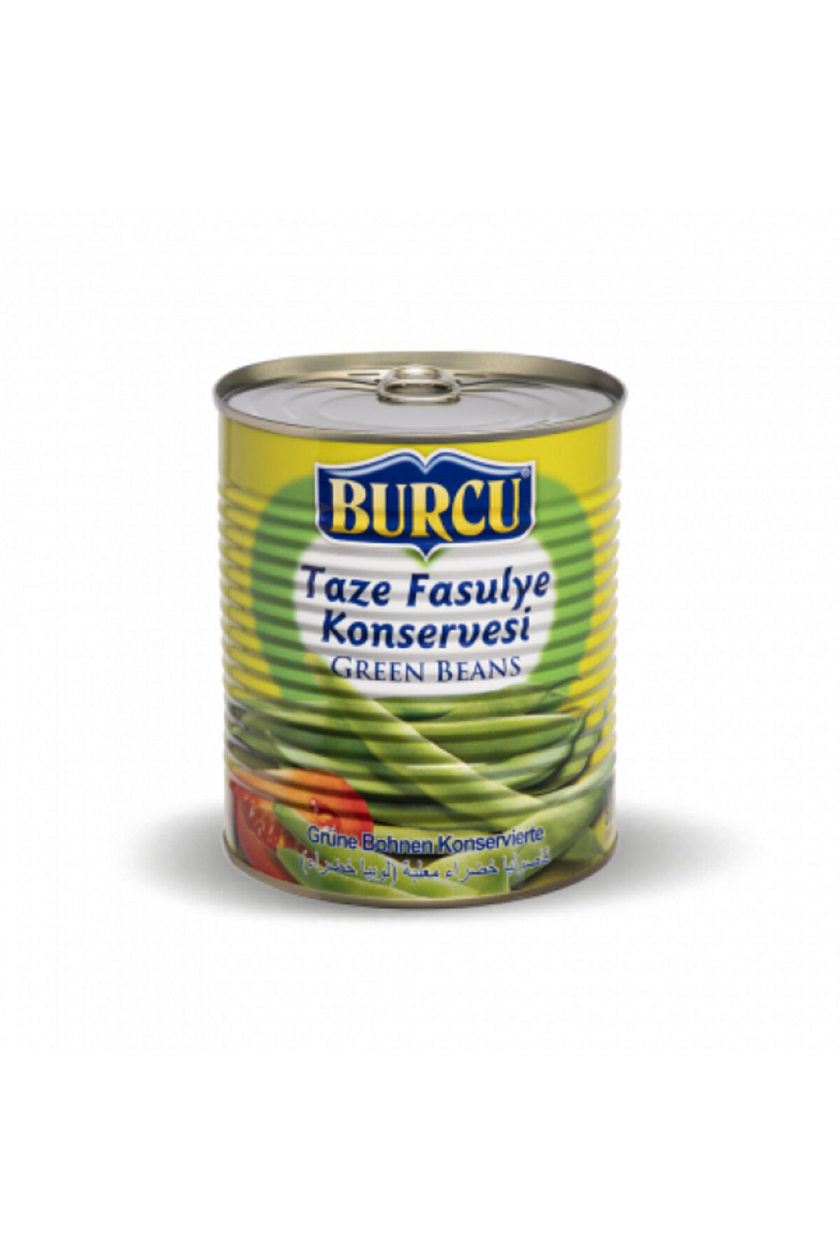 800 gram burcu taze fasulye konservesi