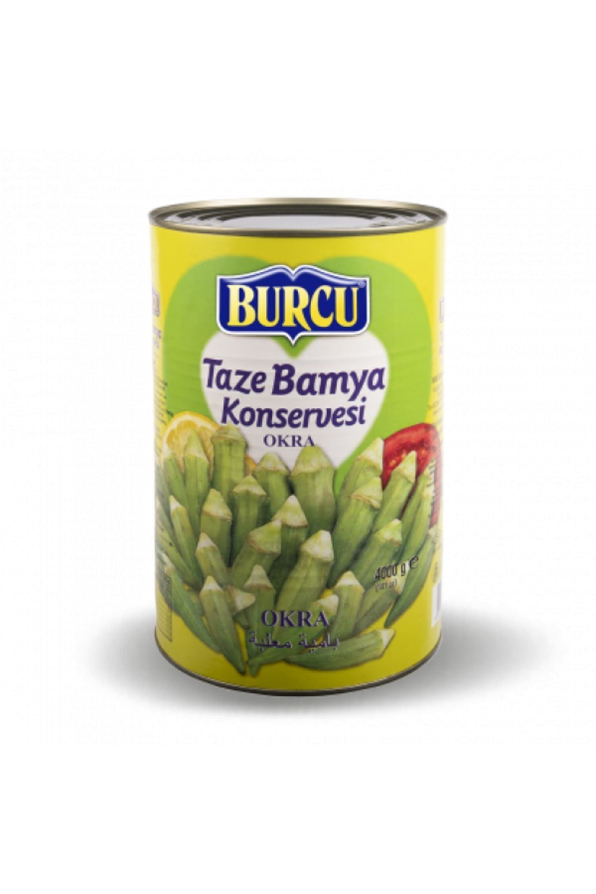 4000 gram burcu taze bamya konservesi