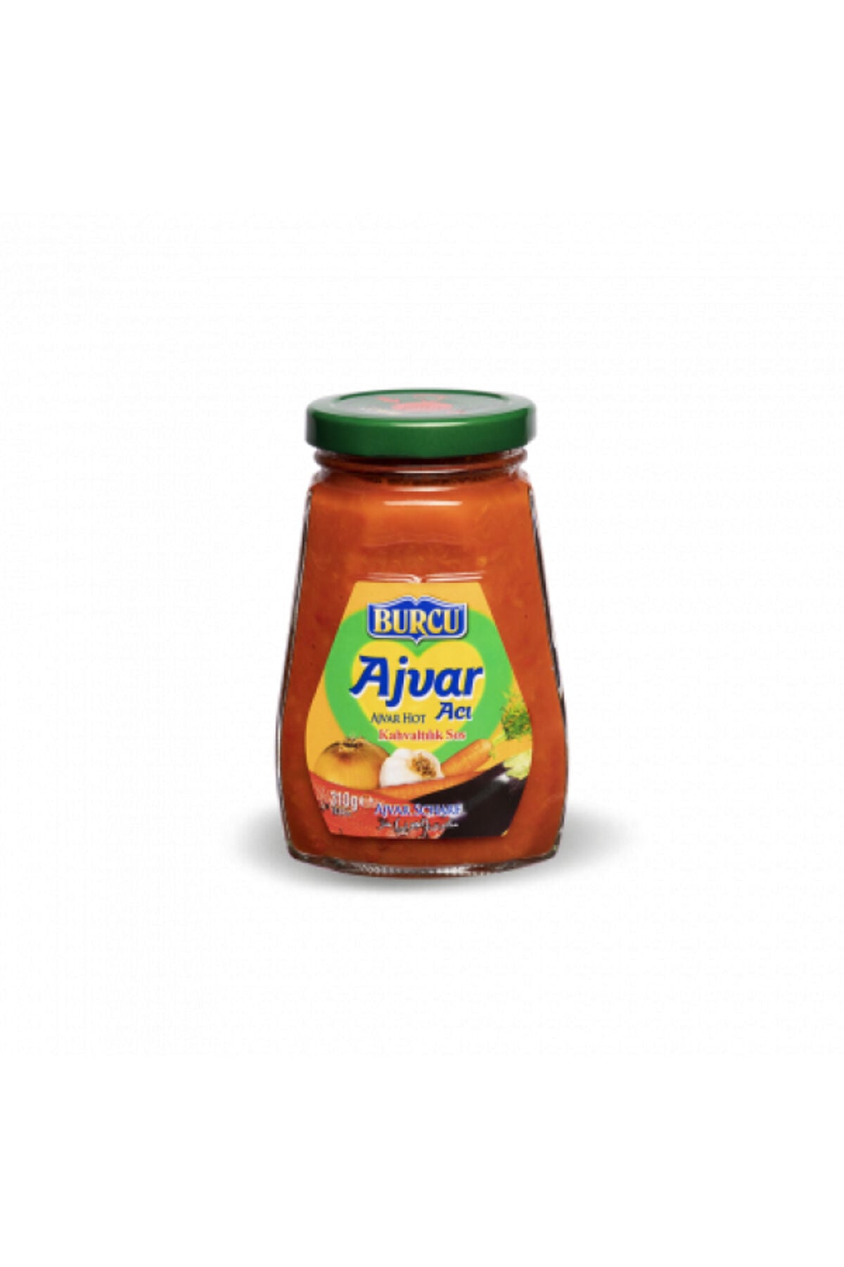 310 gram burcu ajvar acılı sos