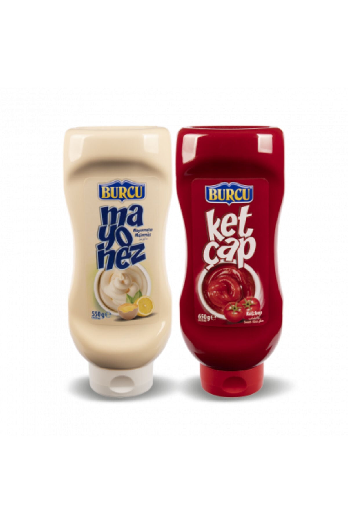 bitirim ikili tatlı ketcap ve mayonez