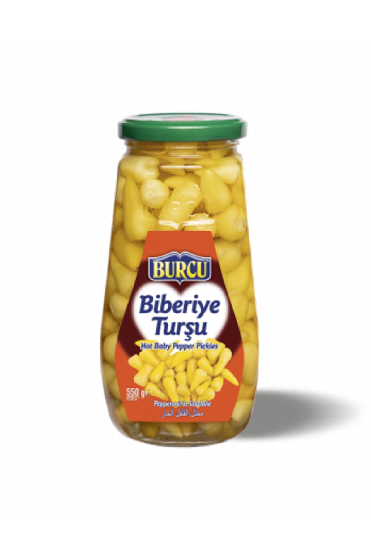 550 gram burcu biberiye turşusu