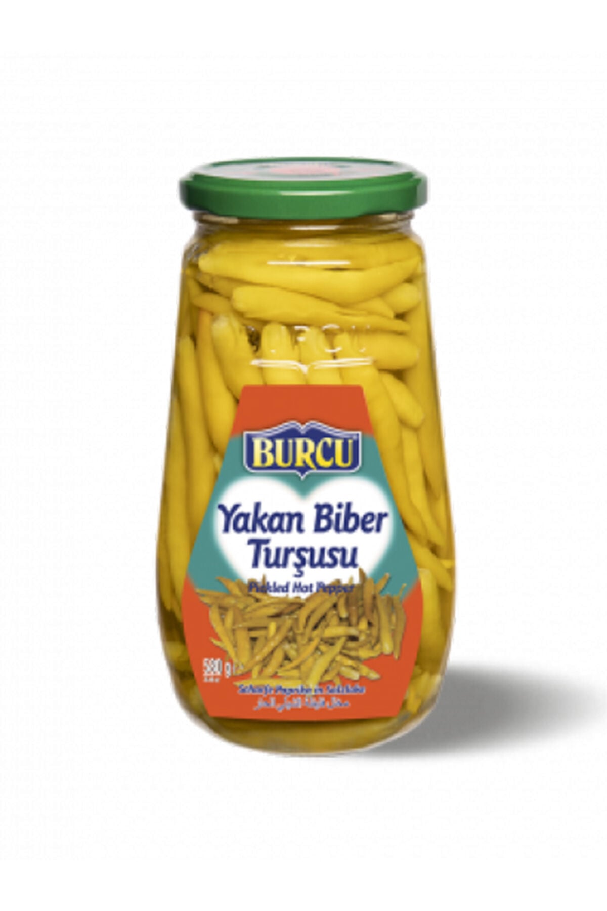 580 gram burcu yakan biber turşusu