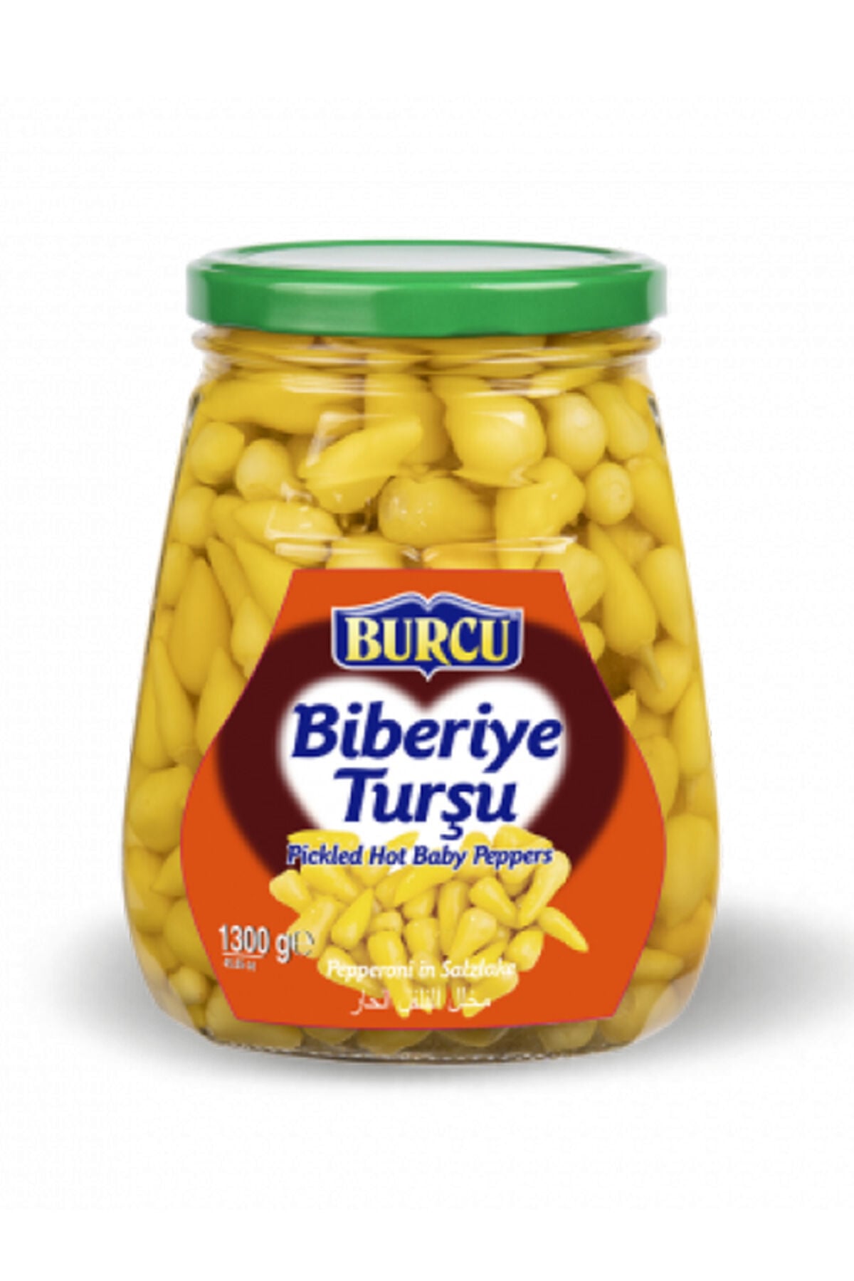 1300 gram burcu biberiye turşusu