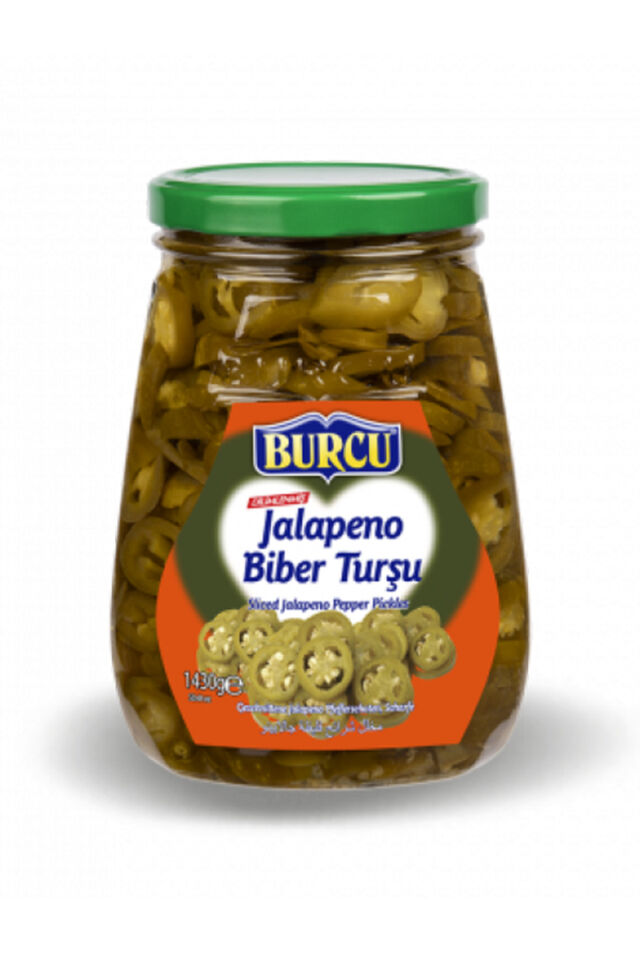 1430 gram burcu jalapeno biber turşusu