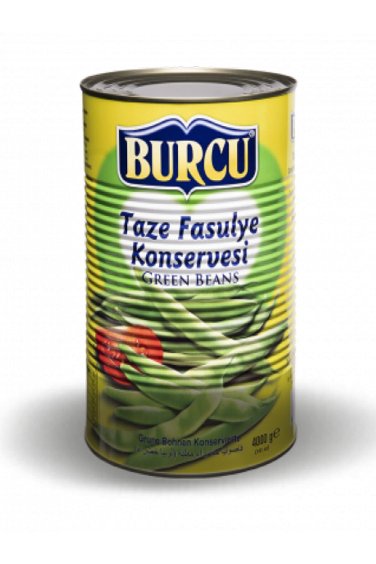 4000 gram burcu taze fasulye konservesi