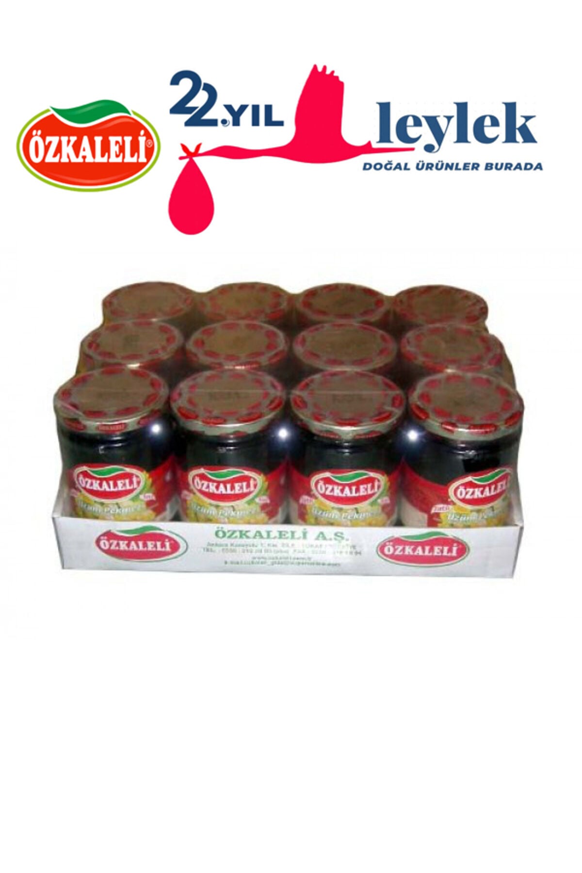 800 gram özkaleli sıvı üzüm pekmezi koli