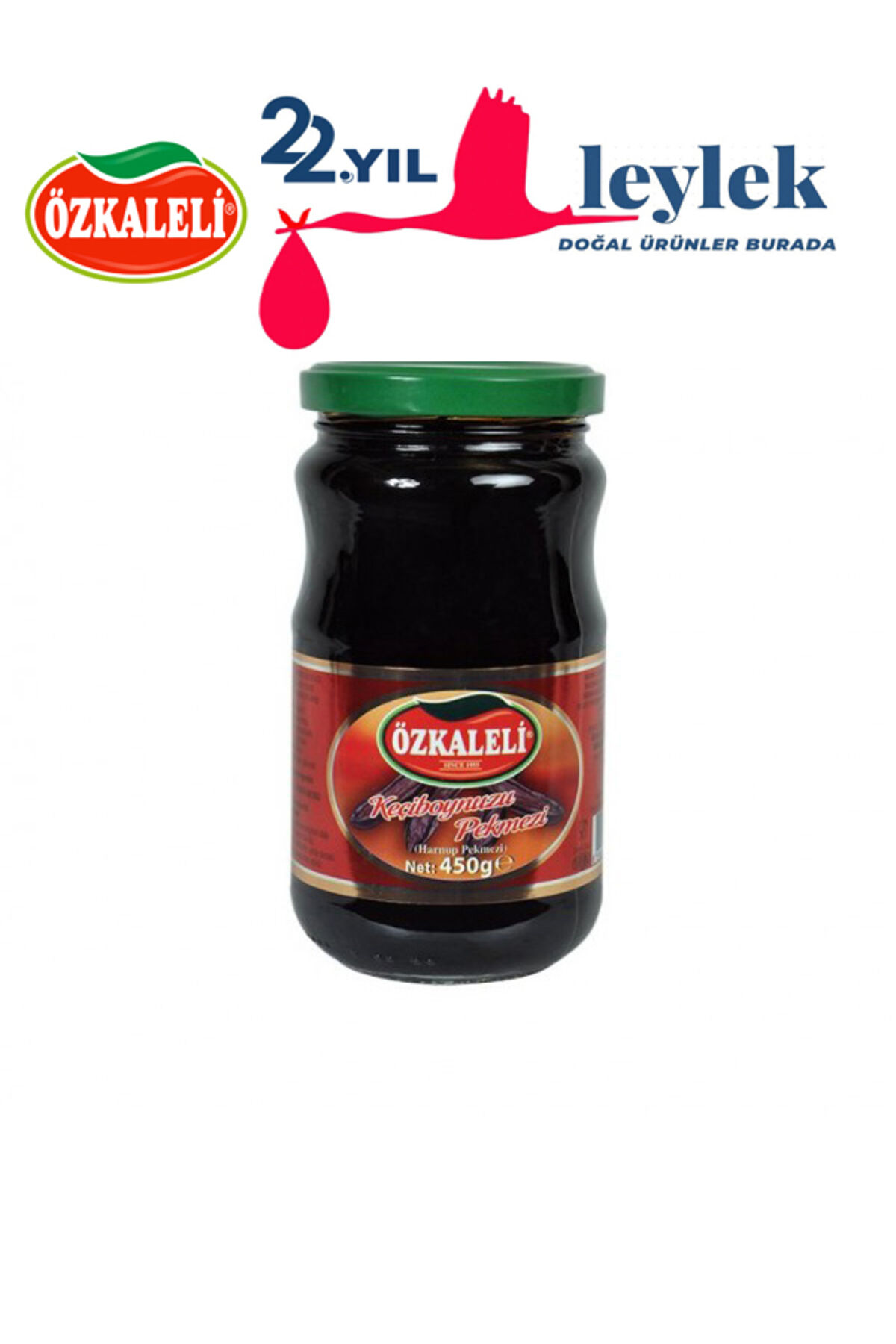 450 gram özkaleli keçiboynuzu (harnup) pekmezi