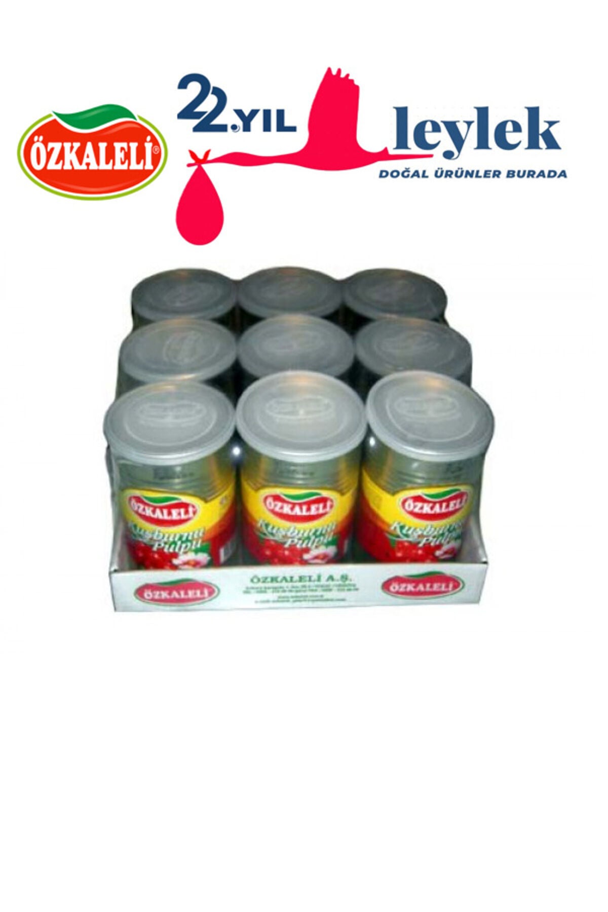 1250 gram özkaleli kuşburnu pulpu (şekersiz) koli