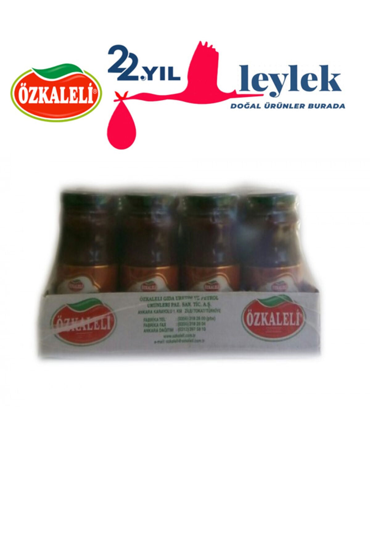 450 gram özkaleli kızılcık marmelatı koli