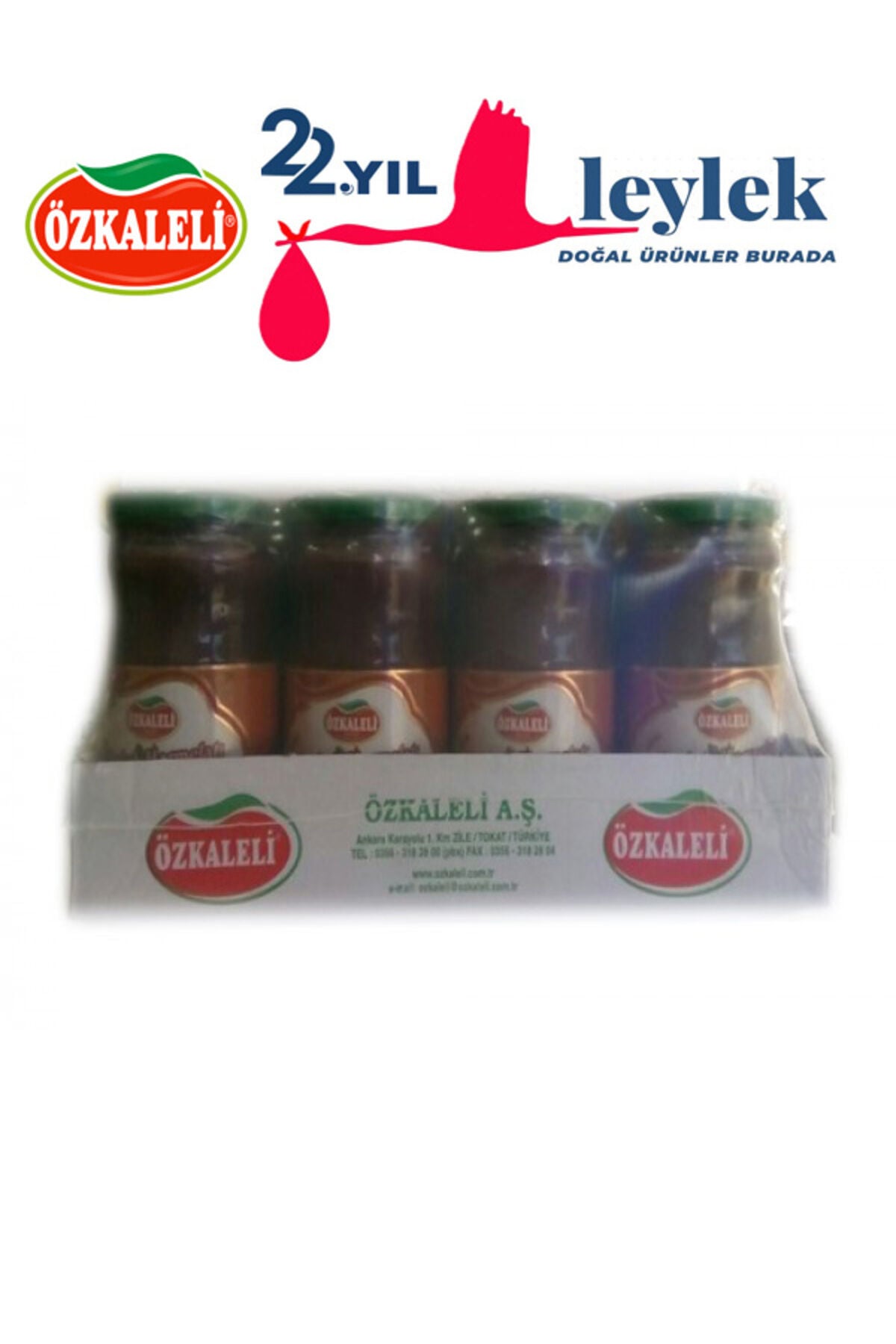 750 gram özkaleli kızılcık marmelatı koli
