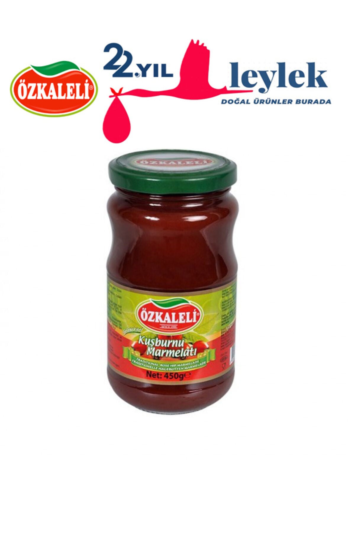 450 gram özkaleli kuşburnu marmeladı