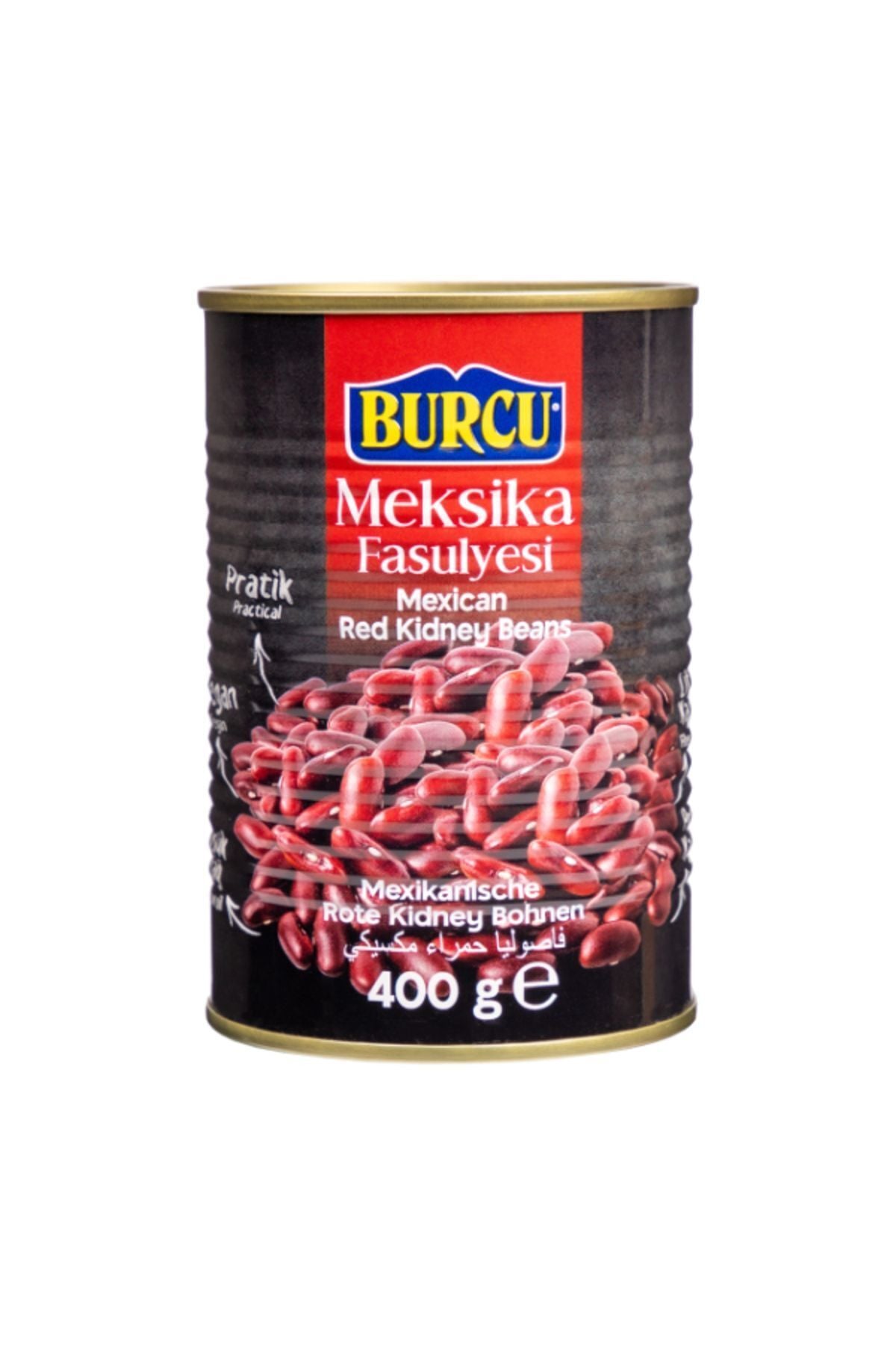 400 gram burcu meksika fasulyesi konservesi