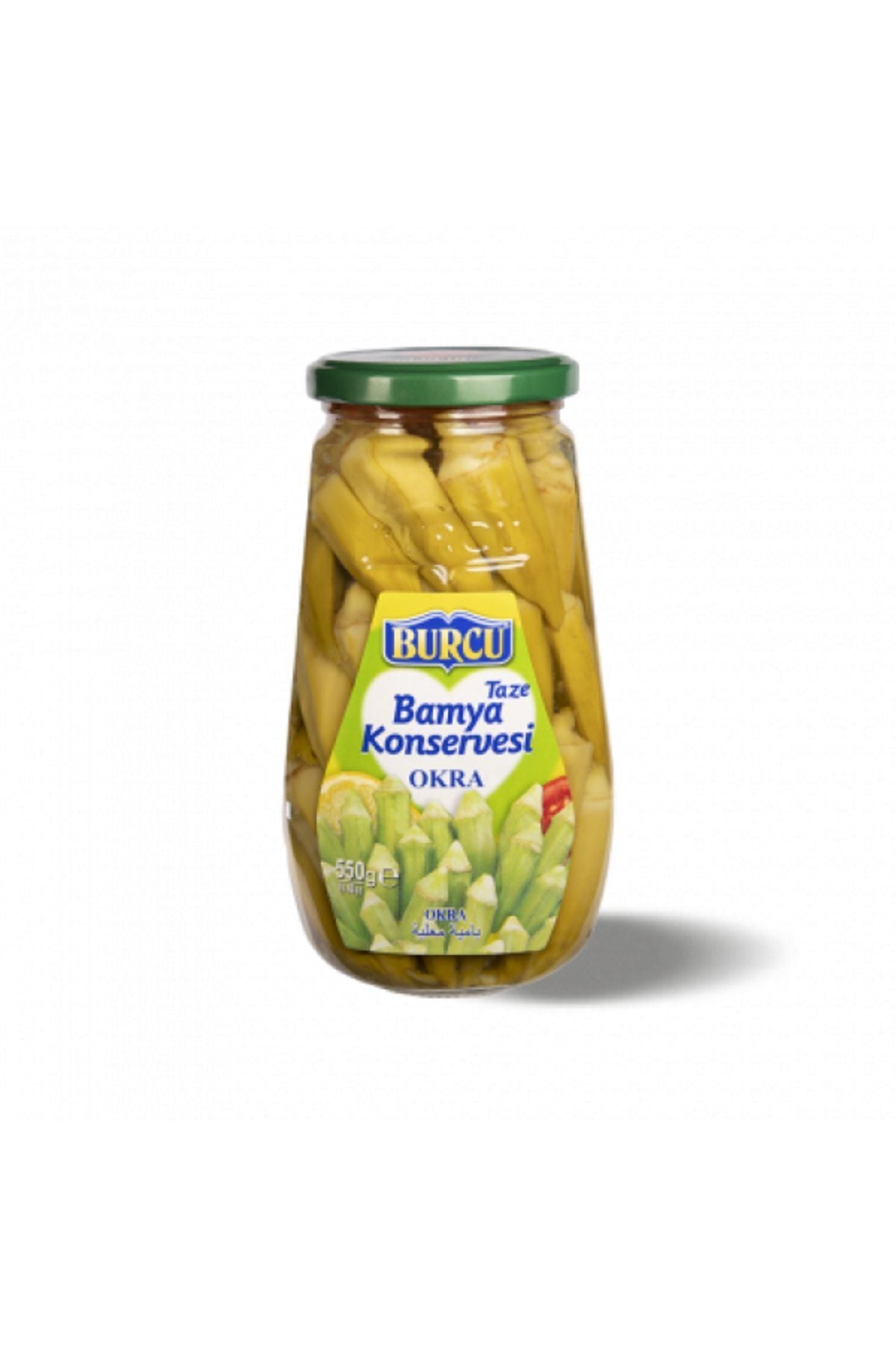550 gram burcu taze bamya konservesi
