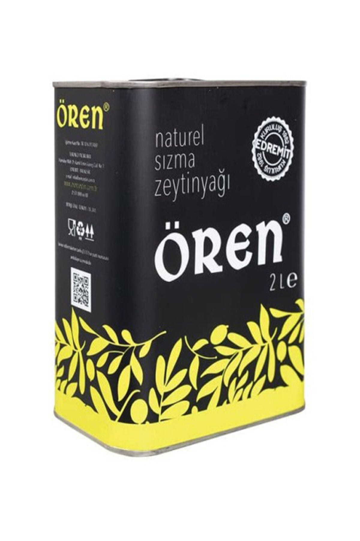 2 lt erken hasat soğuk sıkım naturel sızma zeytinyağı