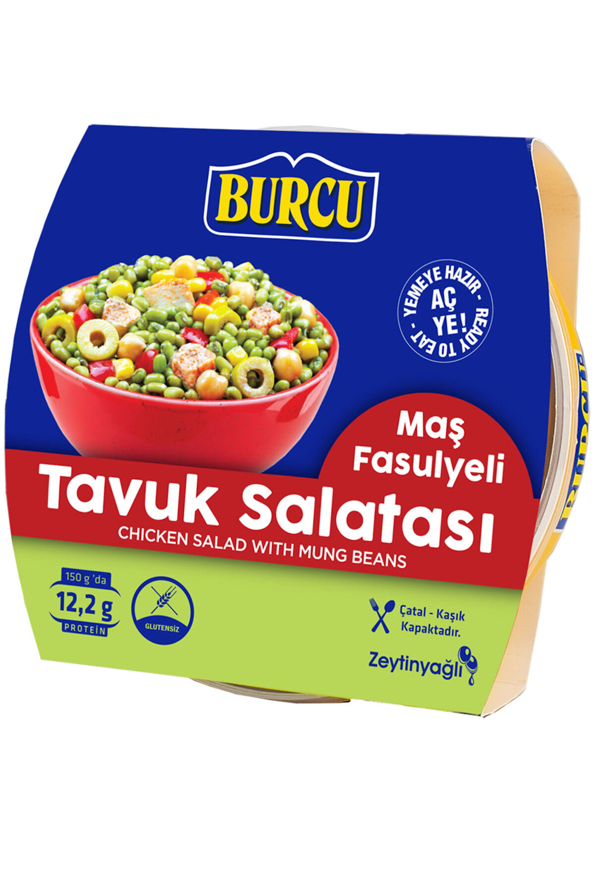 Maş Fasulyeli Tavuk Salatası 150 gr