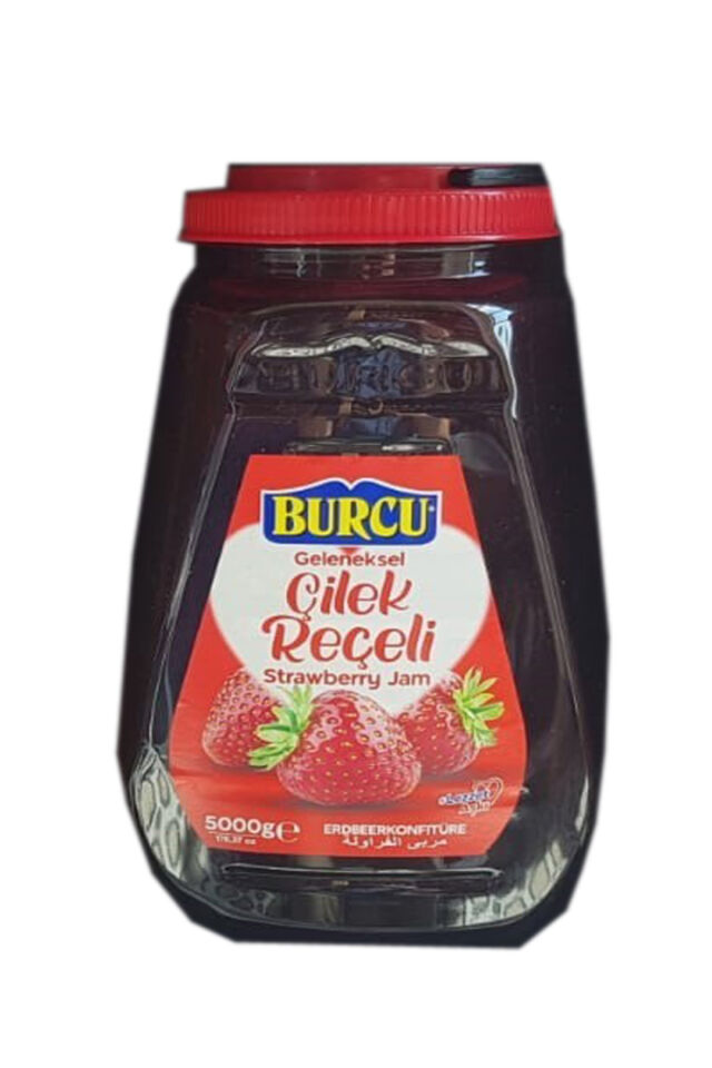 5000 gram burcu çilek reçeli
