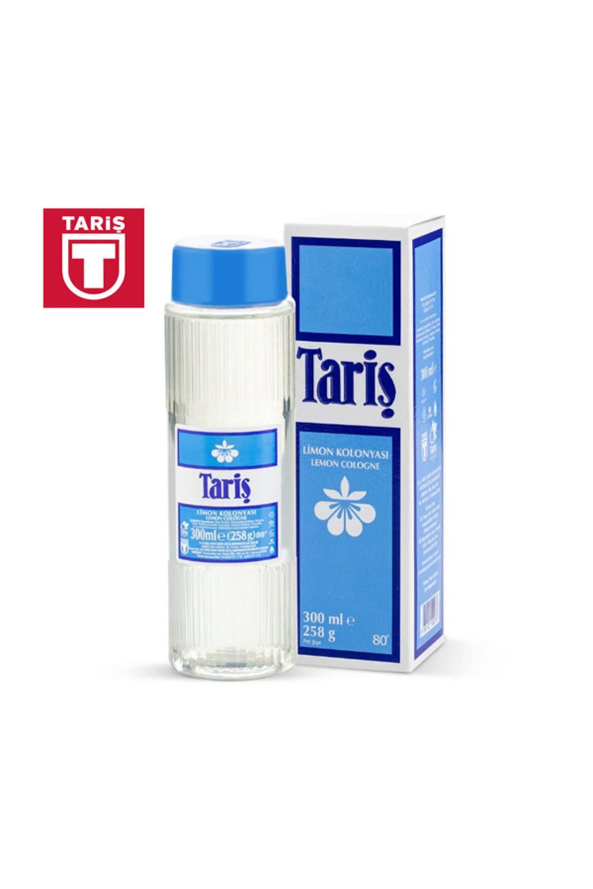 300 cc tariş pet şişe limon kolonyası