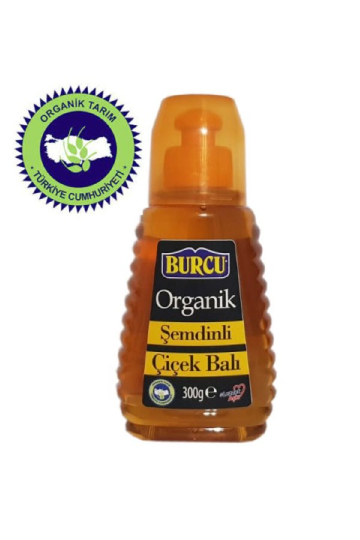 300 gram burcu organik şemdinli çiçek balı