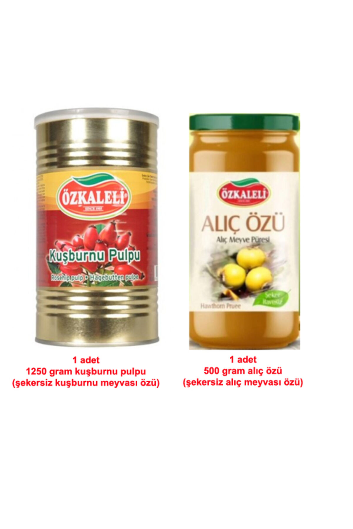 Özkaleli Şekersiz Kuşburnu Ve Alıç Özü