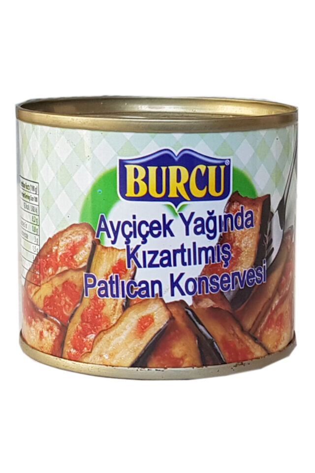 ayçiçek yağında kızartılmış patlıcan konservesi 200 gram