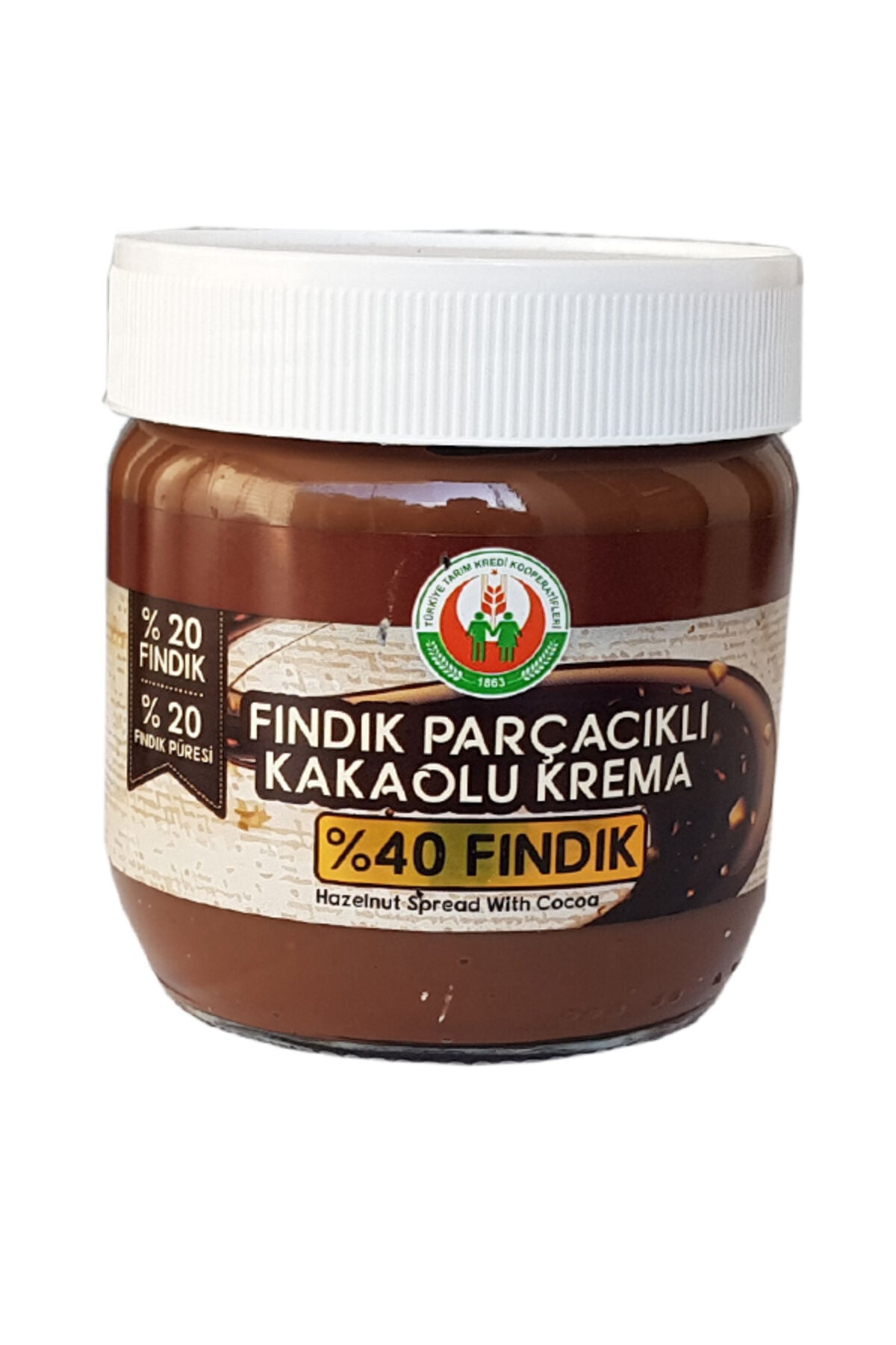 parcacıklı kakaolu krema 400 gram