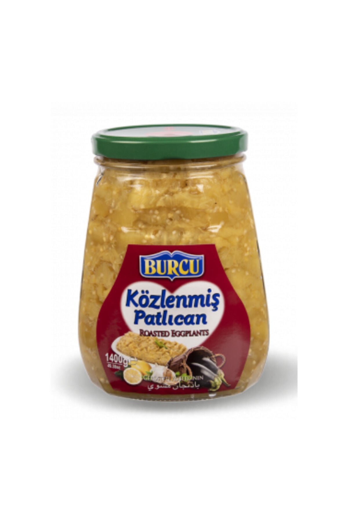 közlenmiş patlıcan 1400 gram