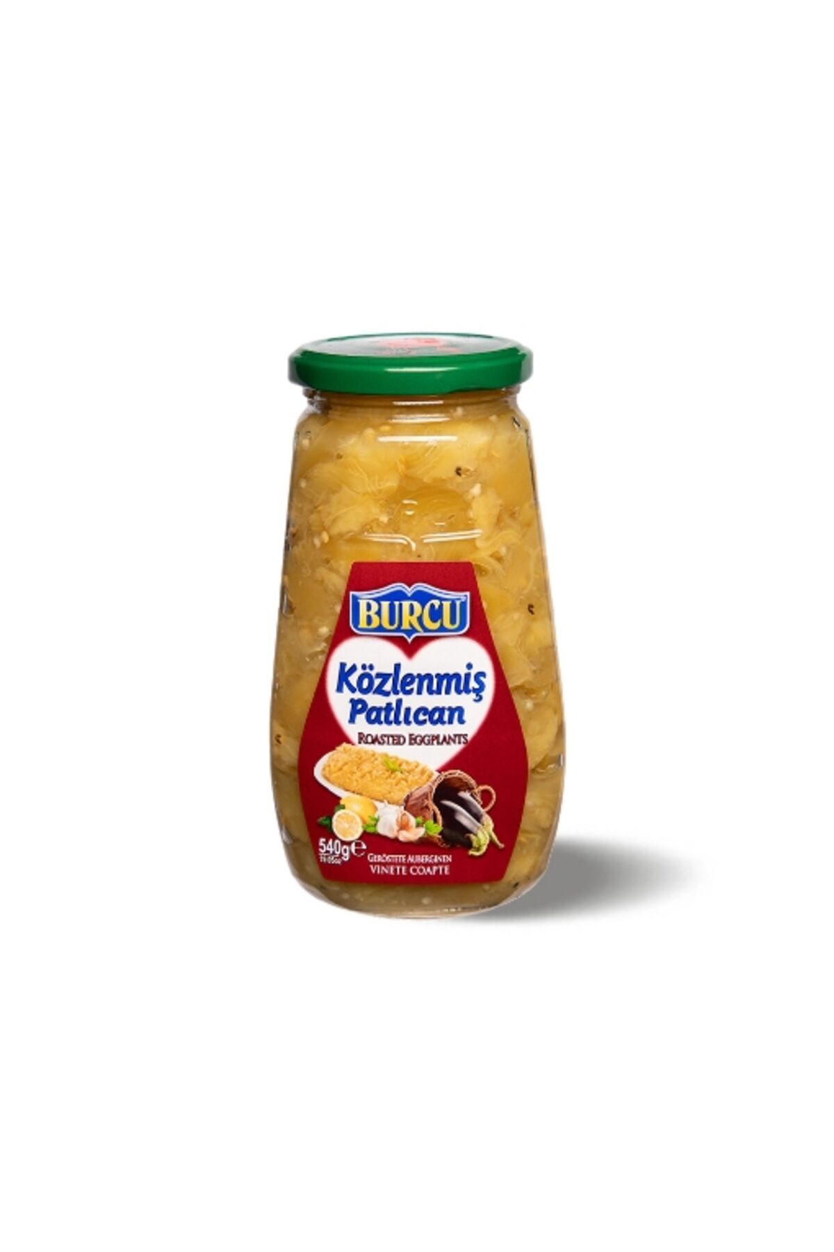4'lü Burcu Közlenmiş Patlıcan 540 Gr.