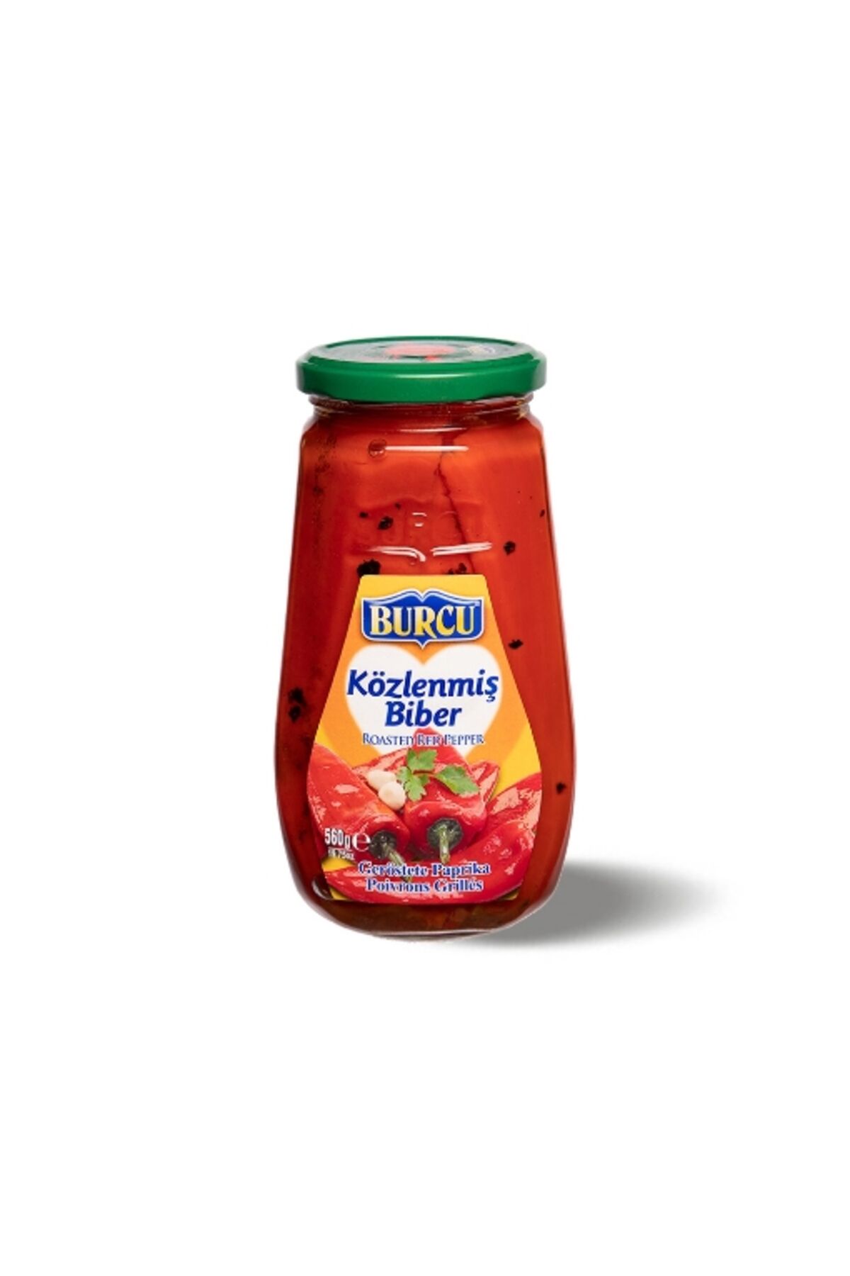 4'lü Burcu Közlenmiş Biber 560 Gr.