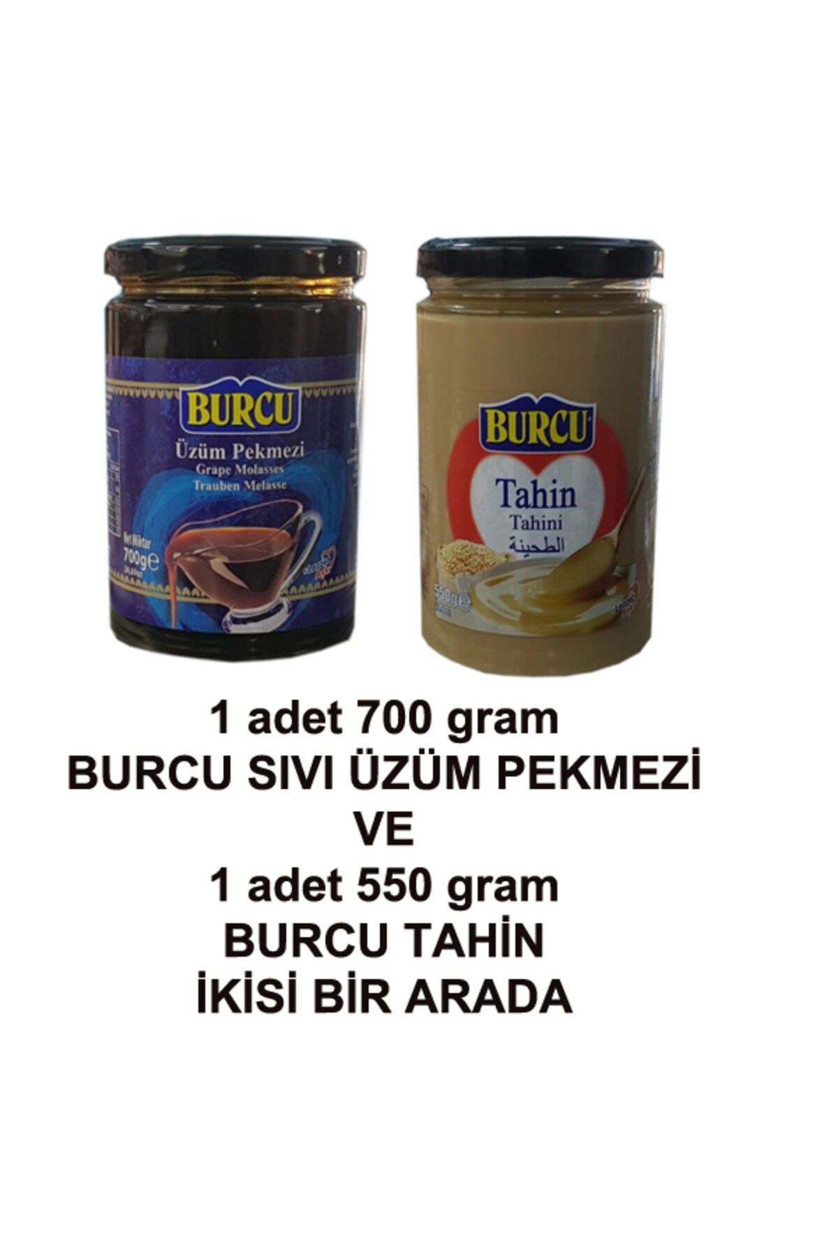 pekmez ve tahin 2li set