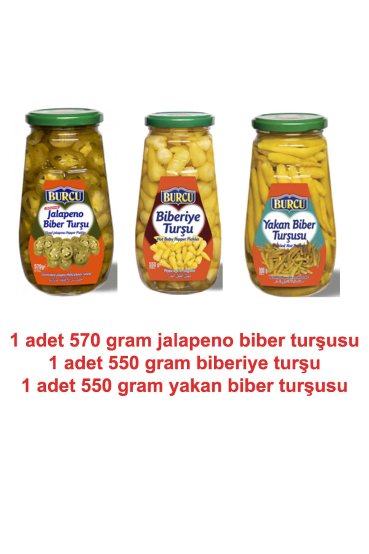 turşu seti 3adet
