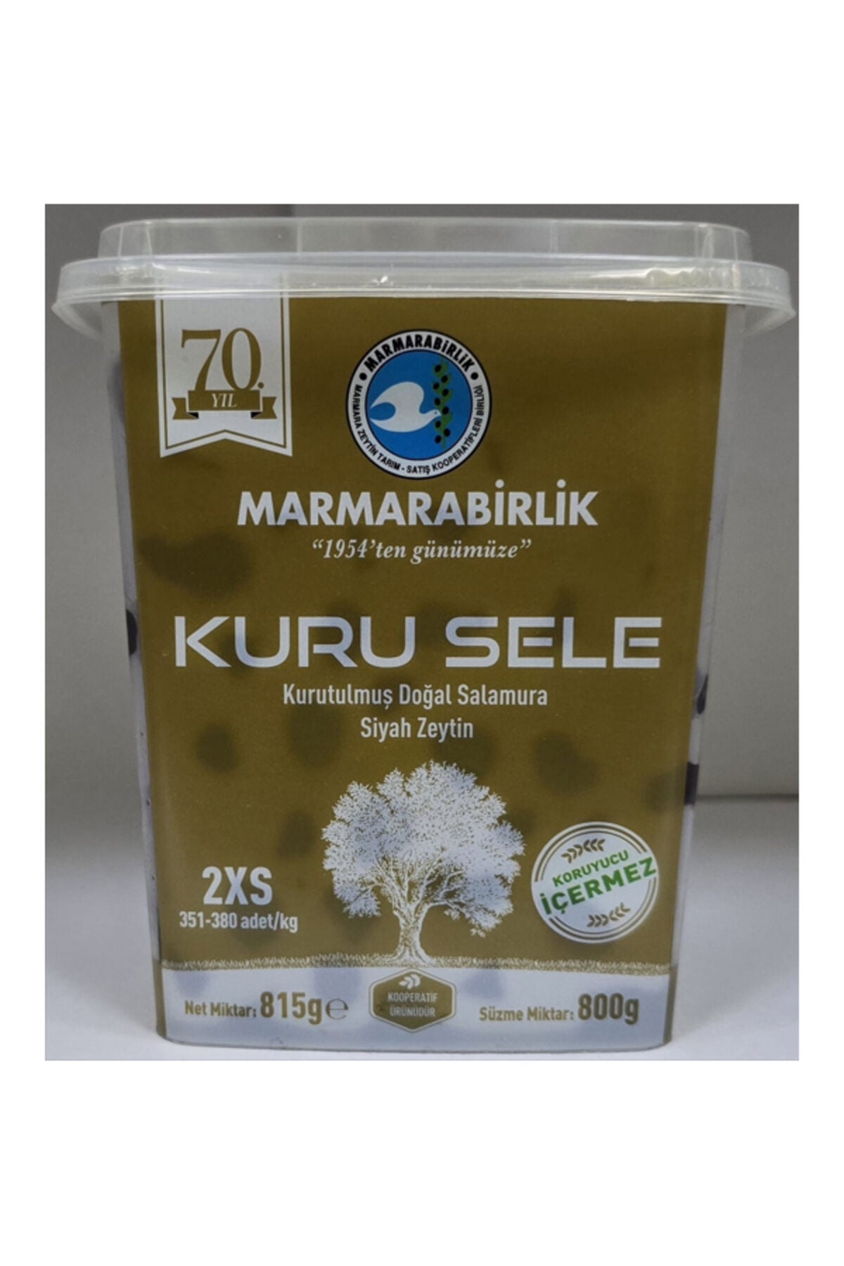 kuru sele zeytin 815 gram