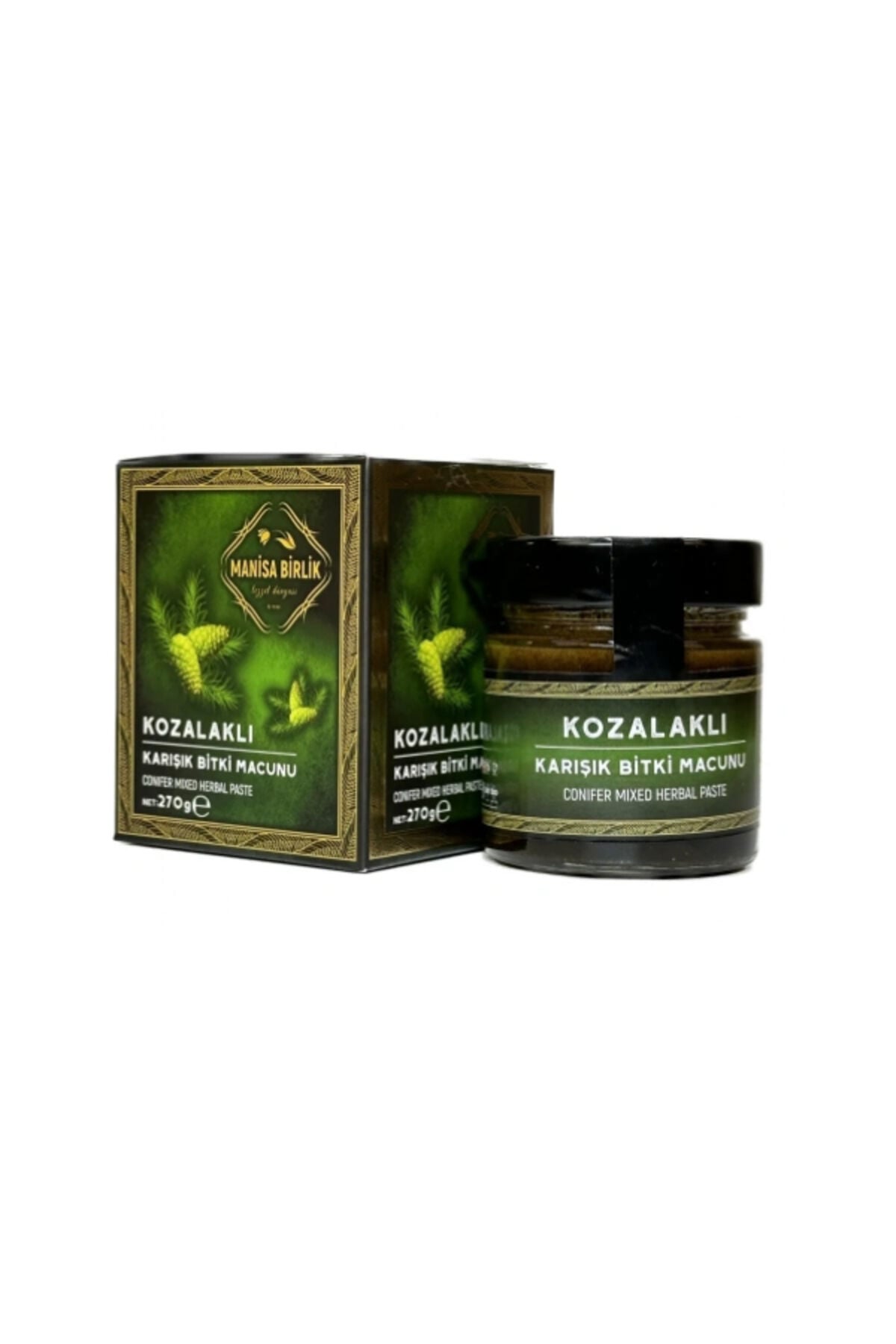 selvi kozalaklı karışık bitki macunu
