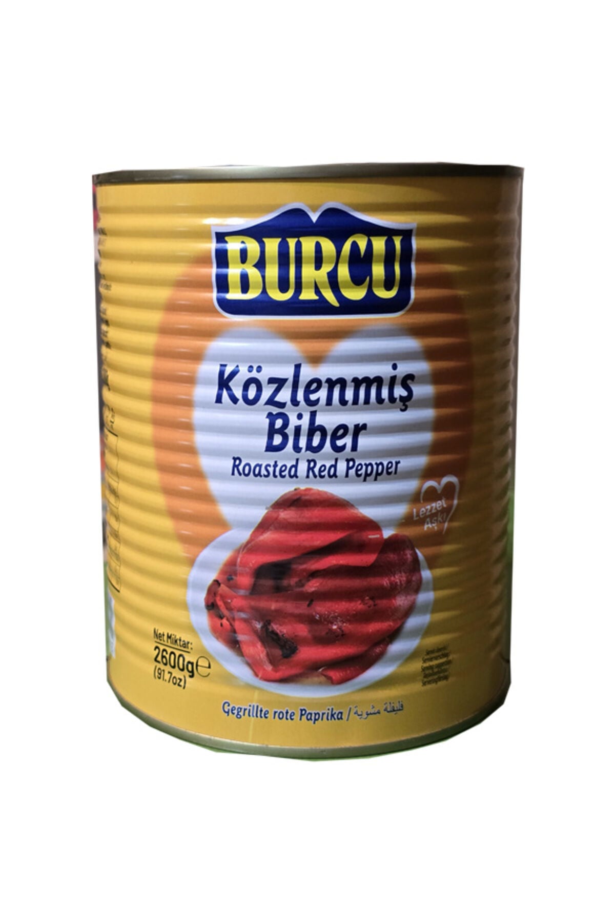közlenmiş biber 2600 gram