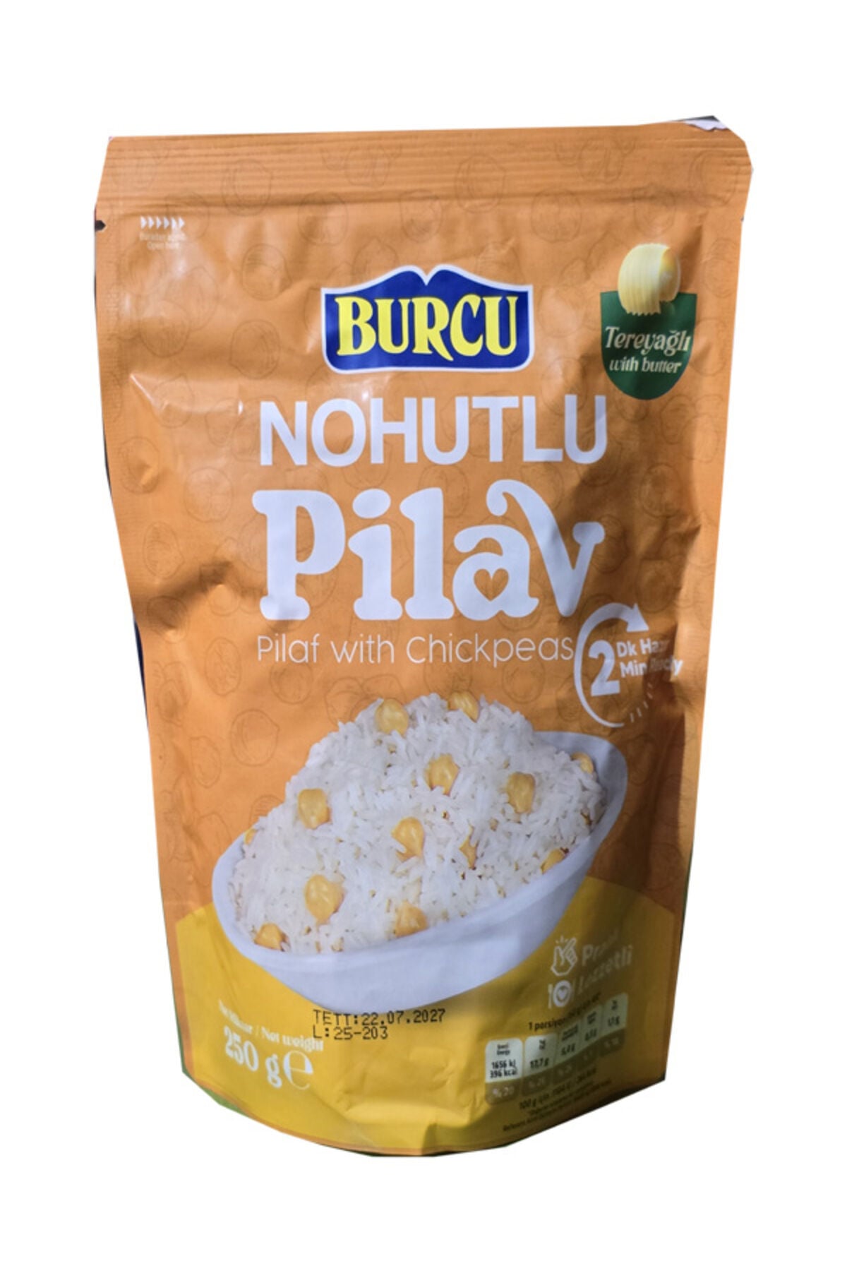 nohutlu pilav 250 gramlık
