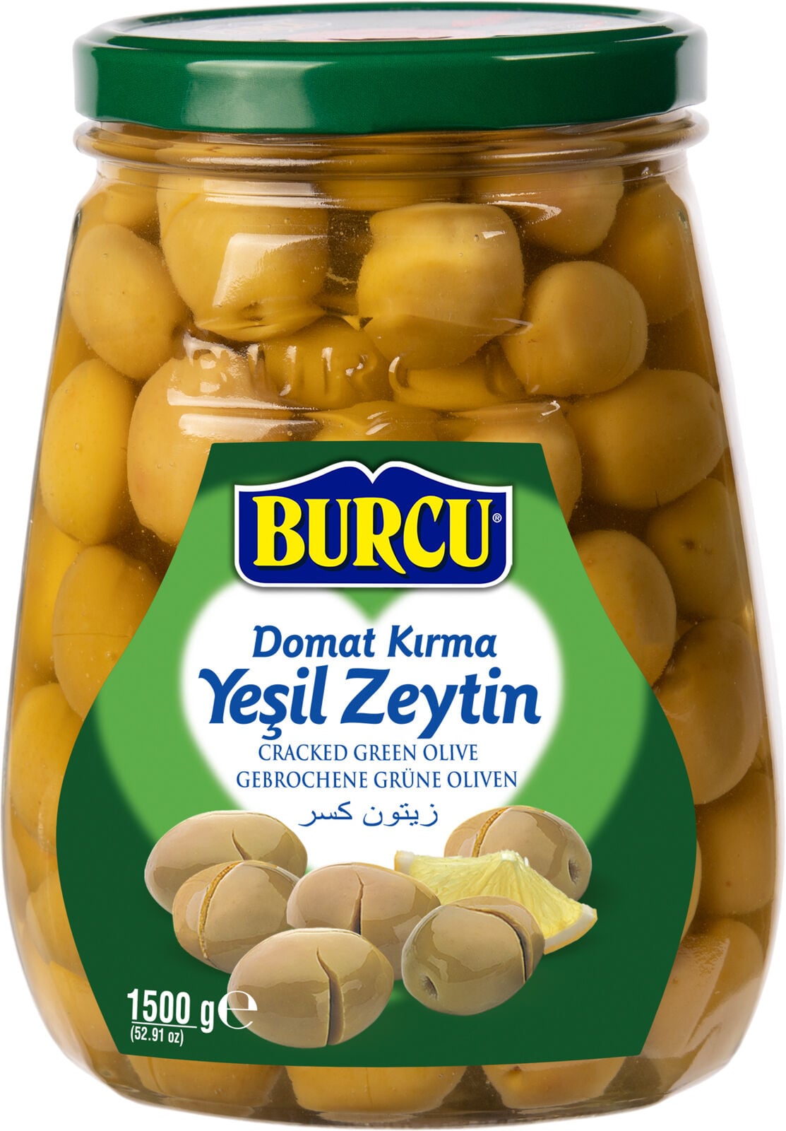 1500 g Domat Kırma Zeytin