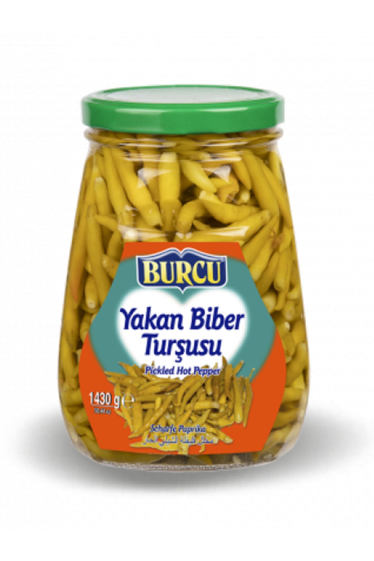 1430 gram burcu yakan biber turşusu