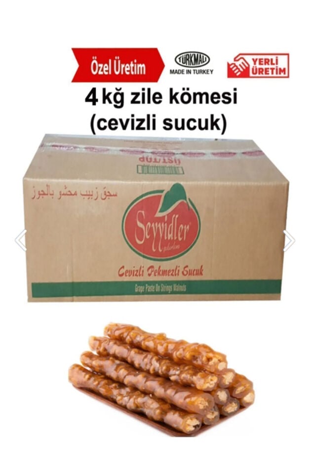 4 Kğ Zile Kömesi (CEVİZLİ SUCUK)