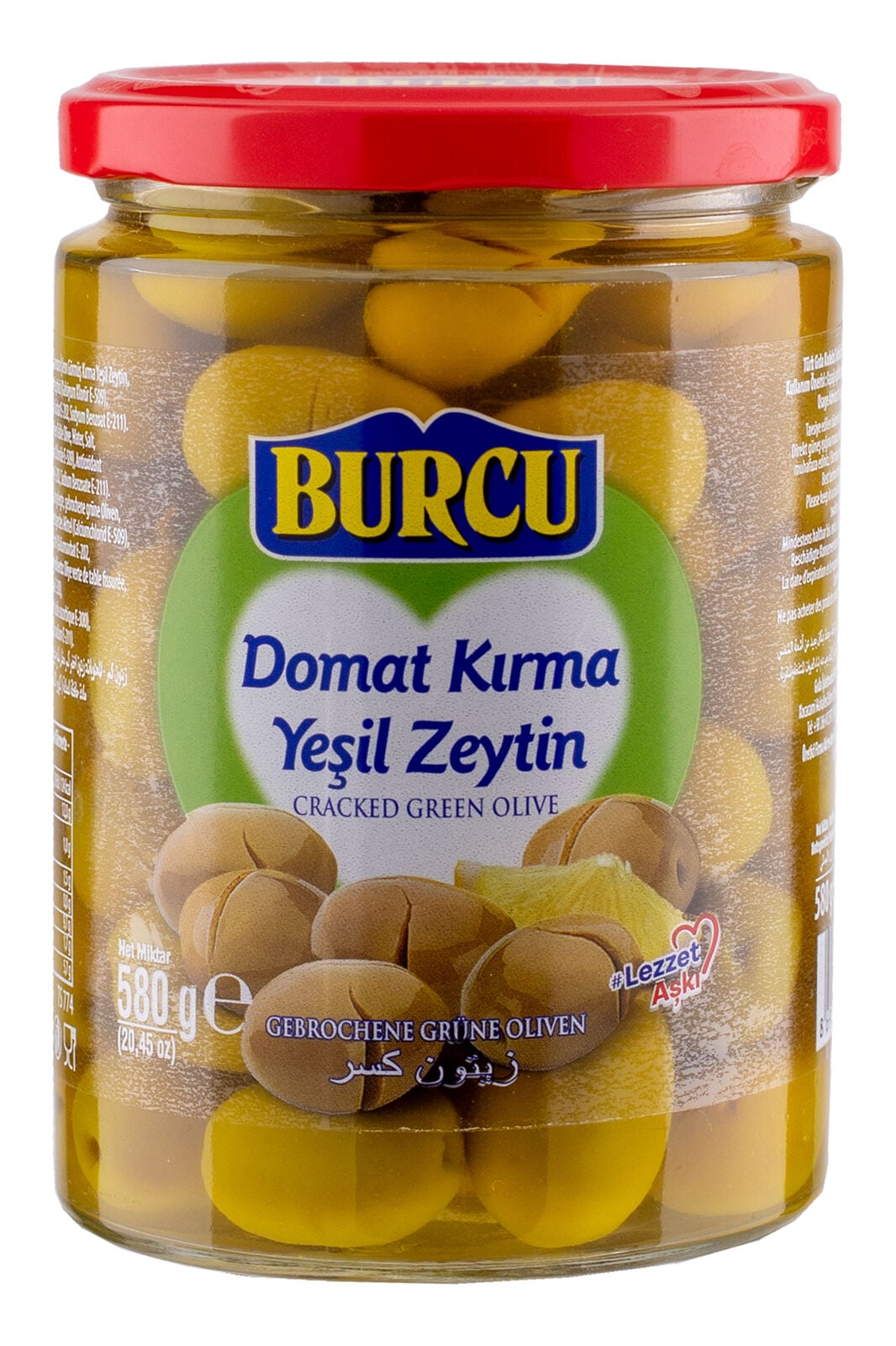 580 g Domat Kırma Zeytin