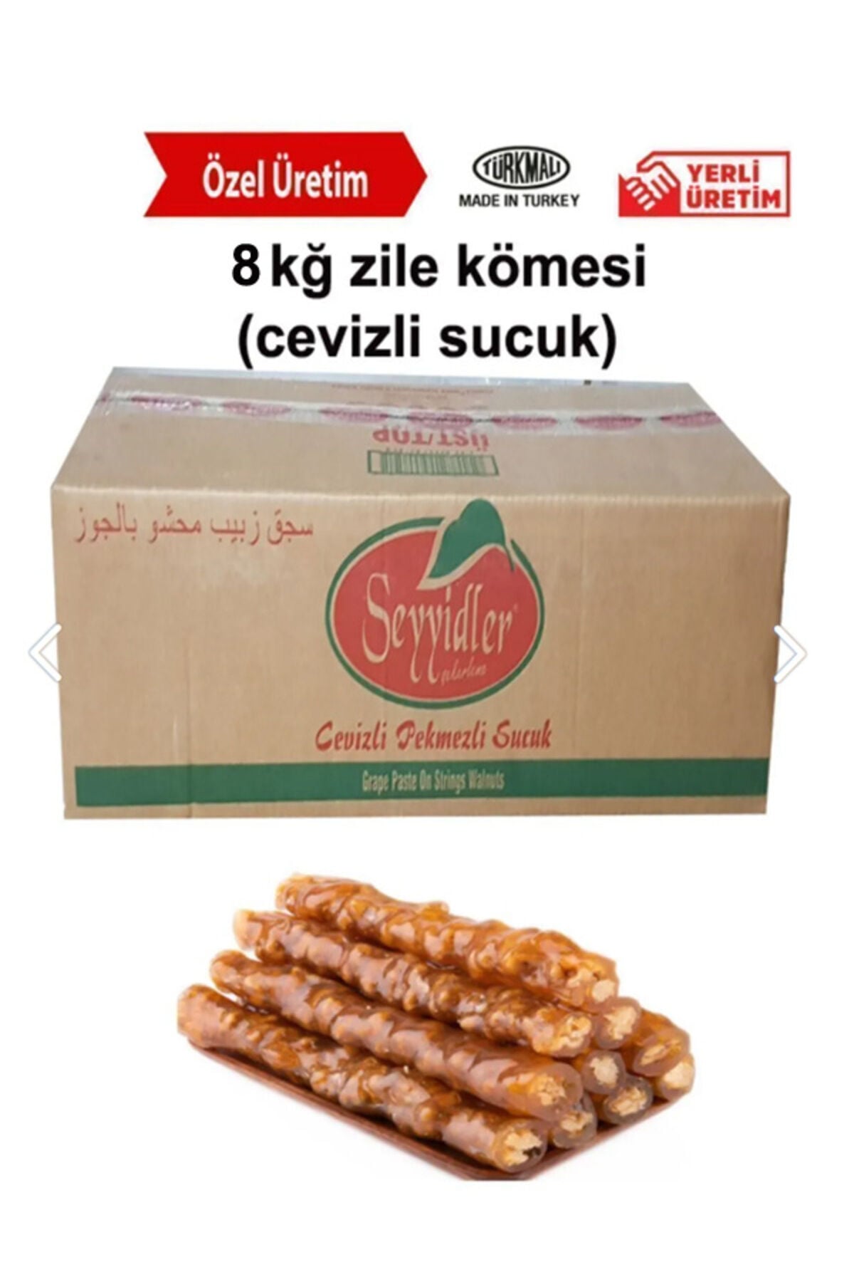 8 Kğ Zile Kömesi (CEVİZLİ SUCUK)
