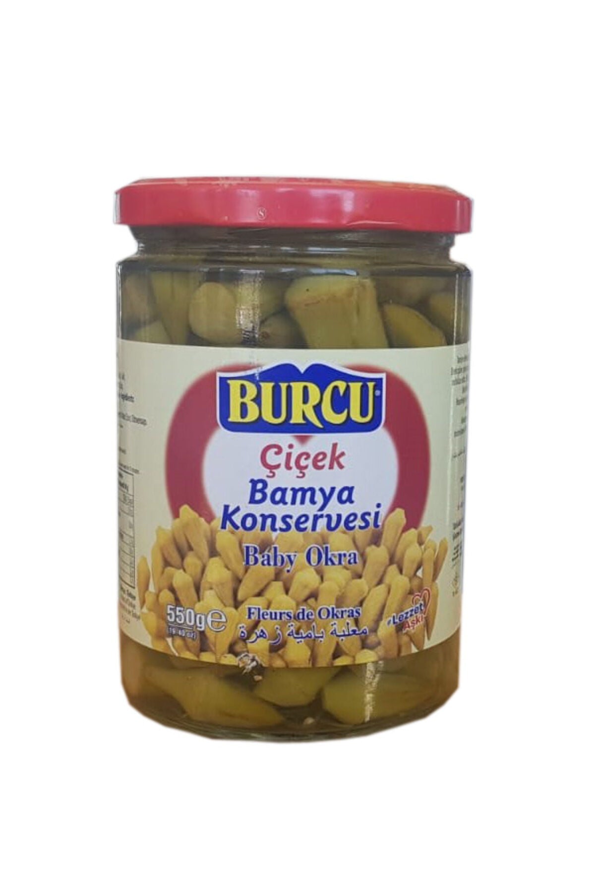 Çiçek Bamya Konservesi 550 Gram