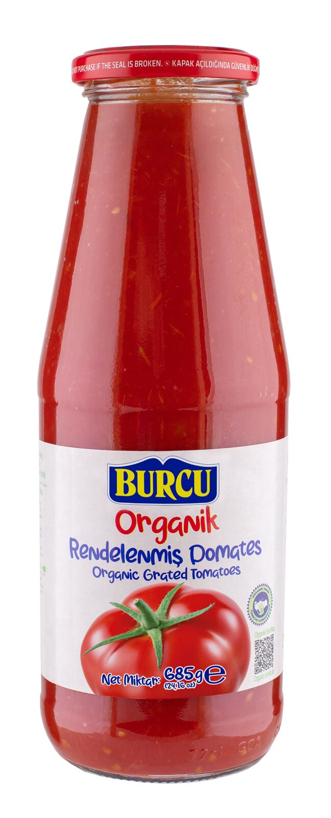 685 g Organik Rende Domates