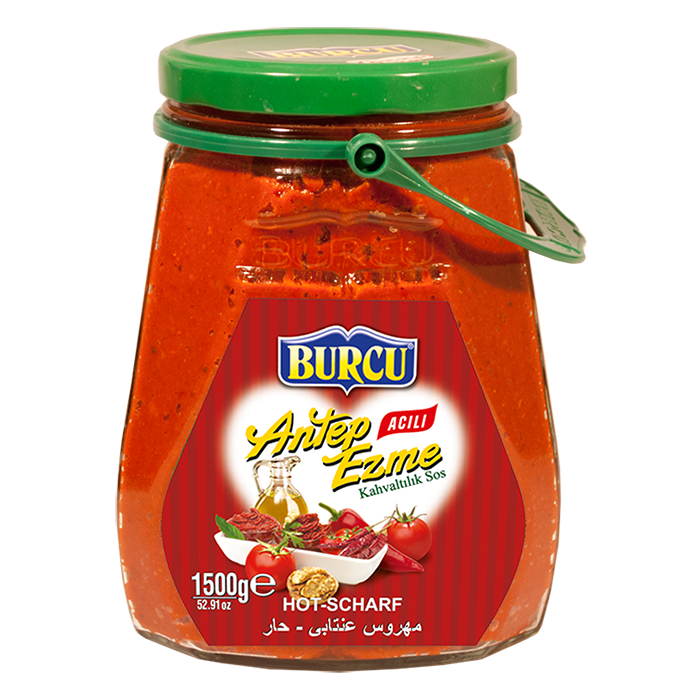 1500 g Burcu Antep Ezme (Acı)