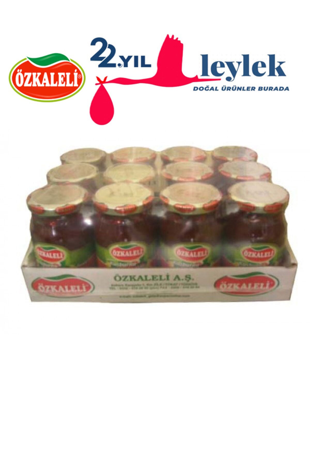 450 gr Kuşburnu Marmelatı Koli