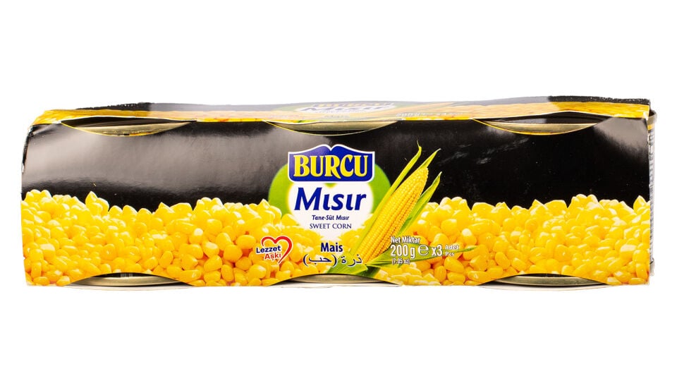 200 g Burcu Haşlanmış Mısır 3’lü