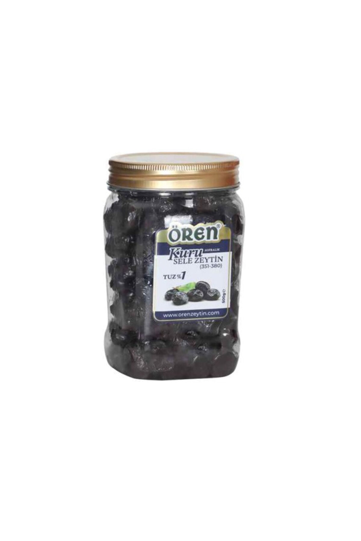 500 gram doğal kuru sele siyah zeytin