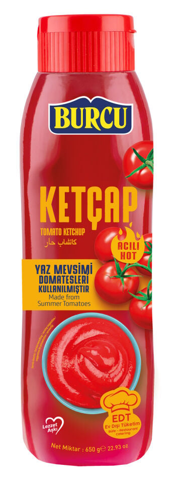 650 g Burcu Acı Ketçap (Büfe Tipi)