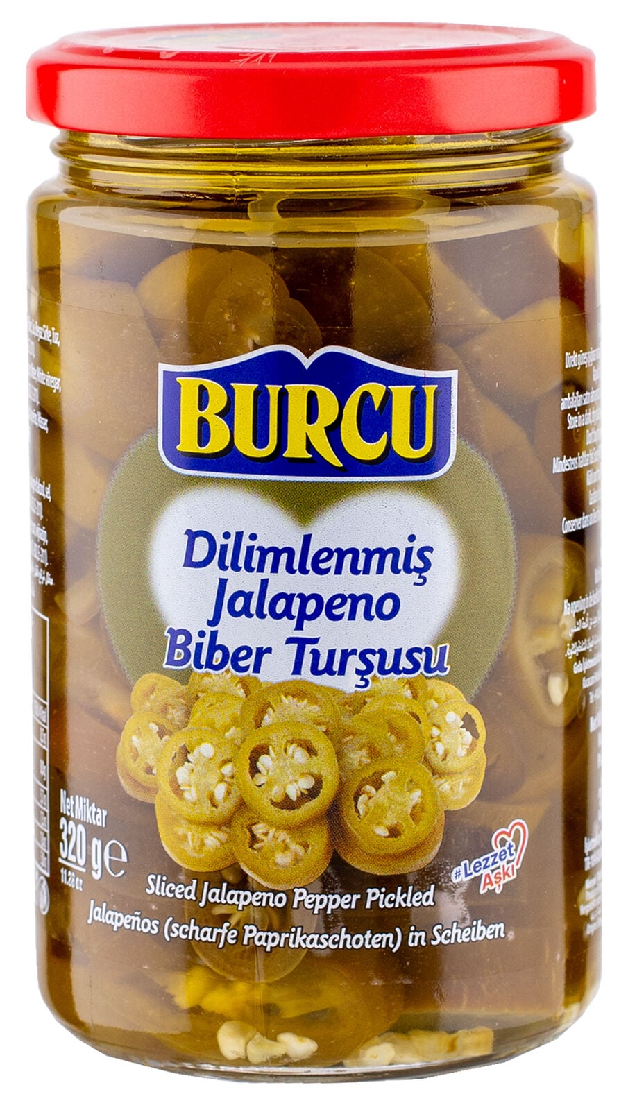 310 g Burcu Jalapeno Biber Turşu
